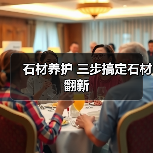石材养护 三步搞定石材翻新(图1) 石材养护 三步搞定石材翻新(图1)