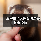 浴室白色大理石清洁养护全攻略（图2）