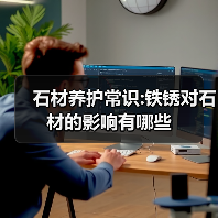 石材养护常识:铁锈对石材的影响有哪些（图2）