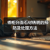 橱柜台面石材锈斑的预防及处理方法(图1) 橱柜台面石材锈斑的预防及处理方法(图1)