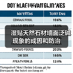 湿贴天然石材墙面泛碱现象的成因和防治（图3）