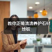 教你正确清洁养护石材地板(图1) 教你正确清洁养护石材地板(图1)