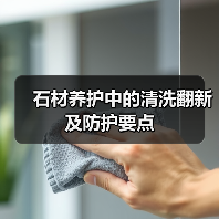 石材养护中的清洗翻新及防护要点（图3）