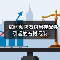 如何预防石材吊挂配件引起的石材污染(图2) 如何预防石材吊挂配件引起的石材污染(图2)