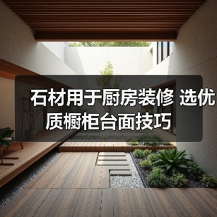 石材用于厨房装修 选优质橱柜台面技巧（图1）