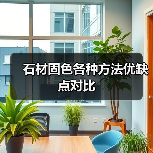 石材固色各种方法优缺点对比（图1）