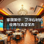 家居装修:卫浴石材的使用与清洁保养(图1) 家居装修:卫浴石材的使用与清洁保养(图1)
