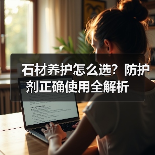 石材养护怎么选？防护剂正确使用全解析（图1）