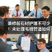 装修前石材护理不可少！未处理毛细管道如何影响使用寿命？（图3）