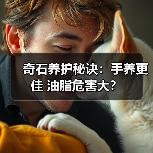 奇石养护秘诀：手养更佳 油脂危害大？（图1）