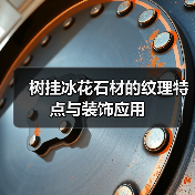 树挂冰花石材的纹理特点与装饰应用（图4）
