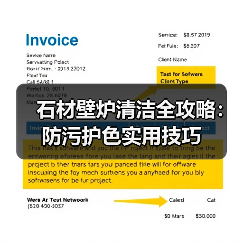 石材壁炉清洁全攻略:防污护色实用技巧(图2) 石材壁炉清洁全攻略:防污护色实用技巧(图2)