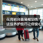 花岗岩台面易被划伤?这些养护技巧让你安心使用(图2) 花岗岩台面易被划伤?这些养护技巧让你安心使用(图2)