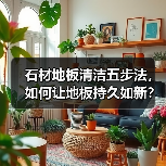 石材地板清洁五步法，如何让地板持久如新？（图2）