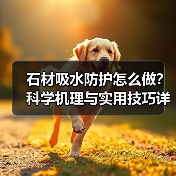 石材吸水防护怎么做？科学机理与实用技巧详解（图1）