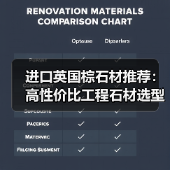 进口英国棕石材推荐：高性价比工程石材选型指南（图3）