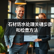 石材防水处理关键步骤和检查方法(图2) 石材防水处理关键步骤和检查方法(图2)