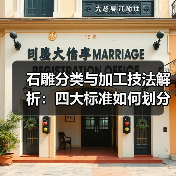 石雕分类与加工技法解析：四大标准如何划分？（图1）