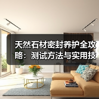 天然石材密封养护全攻略：测试方法与实用技巧（图1）