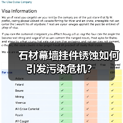 石材幕墙挂件锈蚀如何引发污染危机？（图2）