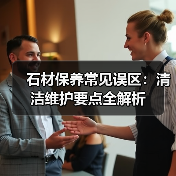石材保养常见误区：清洁维护要点全解析（图1）