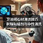 卫浴间石材清洁技巧:树脂粘结剂与中性清洗剂使用方法(图2) 卫浴间石材清洁技巧:树脂粘结剂与中性清洗剂使用方法(图2)