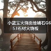 小蓝宝火烧面地铺石G653石材火烧板（图4）