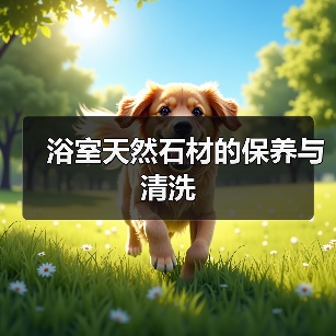 浴室天然石材的保养与清洗（图1）