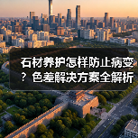 石材养护怎样防止病变?色差解决方案全解析(图4) 石材养护怎样防止病变?色差解决方案全解析(图4)