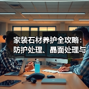 家装石材养护全攻略:防护处理、晶面处理与防水技巧(图4) 家装石材养护全攻略:防护处理、晶面处理与防水技巧(图4)