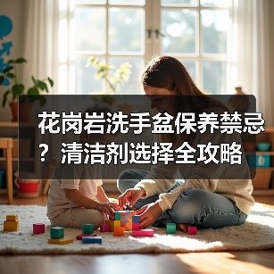 花岗岩洗手盆保养禁忌？清洁剂选择全攻略（图1）
