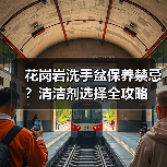 花岗岩洗手盆保养禁忌？清洁剂选择全攻略（图4）