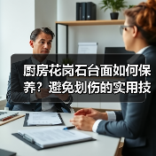 厨房花岗石台面如何保养?避免划伤的实用技巧(图1) 厨房花岗石台面如何保养?避免划伤的实用技巧(图1)