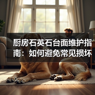厨房石英石台面维护指南：如何避免常见损坏？（图1）