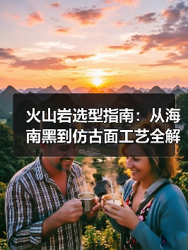 火山岩选型指南：从海南黑到仿古面工艺全解析（图3）