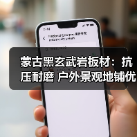 蒙古黑玄武岩板材：抗压耐磨 户外景观地铺优选（图1）