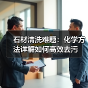 石材清洗难题:化学方法详解如何高效去污(图1) 石材清洗难题:化学方法详解如何高效去污(图1)