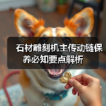 石材雕刻机主传动链保养必知要点解析（图1）