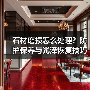 石材磨损怎么处理？防护保养与光泽恢复技巧（图2）